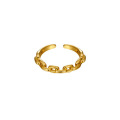 Shangjie oem anillos модные кольца винтажные модные камеи кольца с золотыми покрытиями регулируемые кольца для девочек